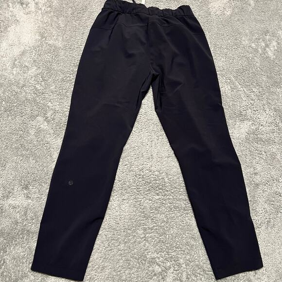 Lululemon Pants Womens 6 On The Fly 27"  Travel Performance Blue W5AHOS - Picture 4 of 9